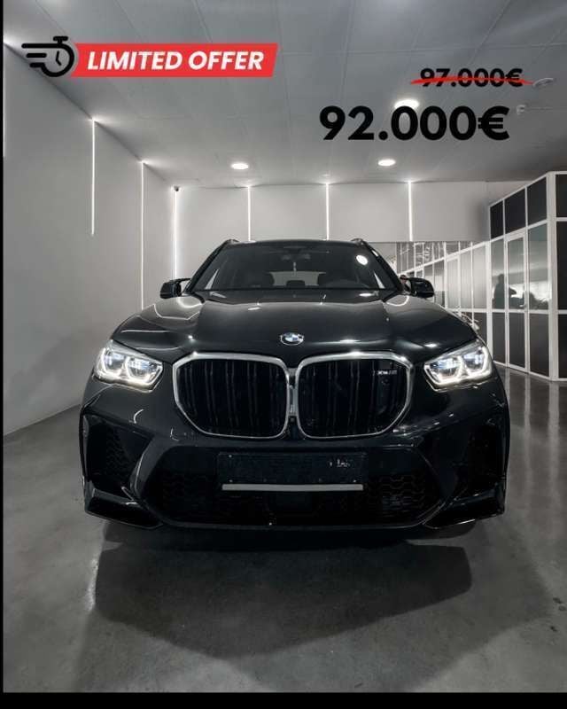 Negro Usado 2021 BMW X5 M Competition Edition SUV | 92.000 € (Precio justo) - Imagen 1/4