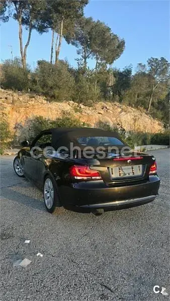 Usado BMW 118 Cabriolet 143 CV (105 kW) 2010 Negro Descapotable