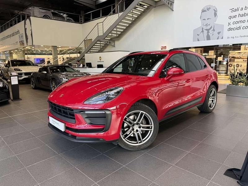 Rojo Usado 2021 Porsche Macan SUV | 67.000 € (Caro) - Imagen 1/4
