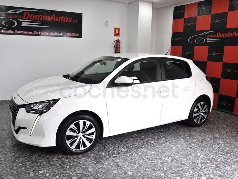 Usado Peugeot 208 Active 100 CV (73 kW) 2021 Blanco Utilitario
