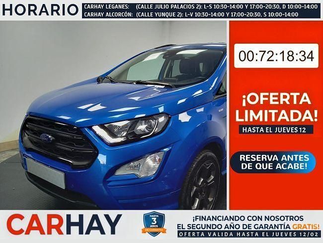 Azul Usado 2022 Ford Ecosport ST-Line SUV | 12.190 € (Precio justo) - Imagen 1/4