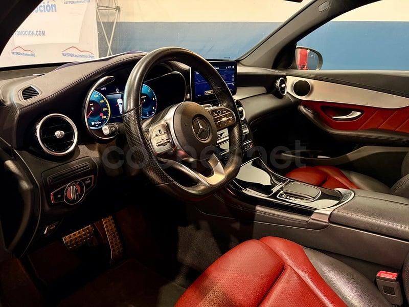 Usado Mercedes GLC220 194 CV (142 kW) 2019 Gris / plata Coupe