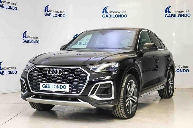 Usado Audi Q5 Sportback S-Line 299 CV (219 kW) 2021 Negro SUV
