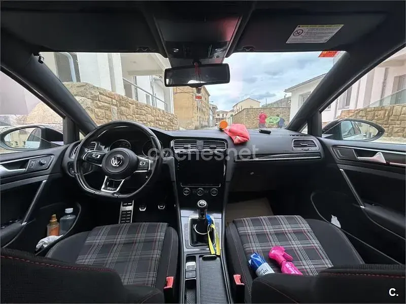 Usado VW Golf VII GTI 220 CV (161 kW) 2013 Blanco Berlina