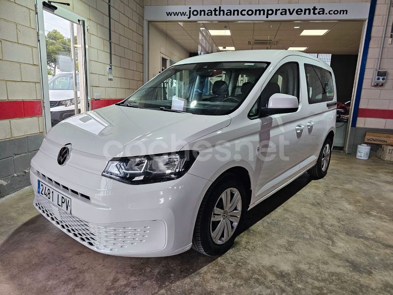 Blanco Usado 2021 VW Caddy Edition Monovolumen | 18.000 € (Precio justo) - Imagen 1/4