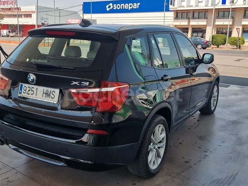 Usado BMW X3 306 CV (225 kW) 2013 Negro SUV