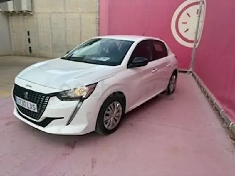Usado Peugeot 208 Active 75 CV (55 kW) 2021 Blanco Utilitario