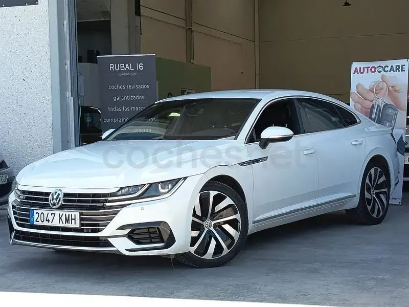 Usado VW Arteon R-line 150 CV (110 kW) 2018 Blanco Utilitario