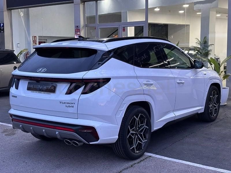 Usado Hyundai Tucson N Line 136 CV (100 kW) 2022 Blanco SUV