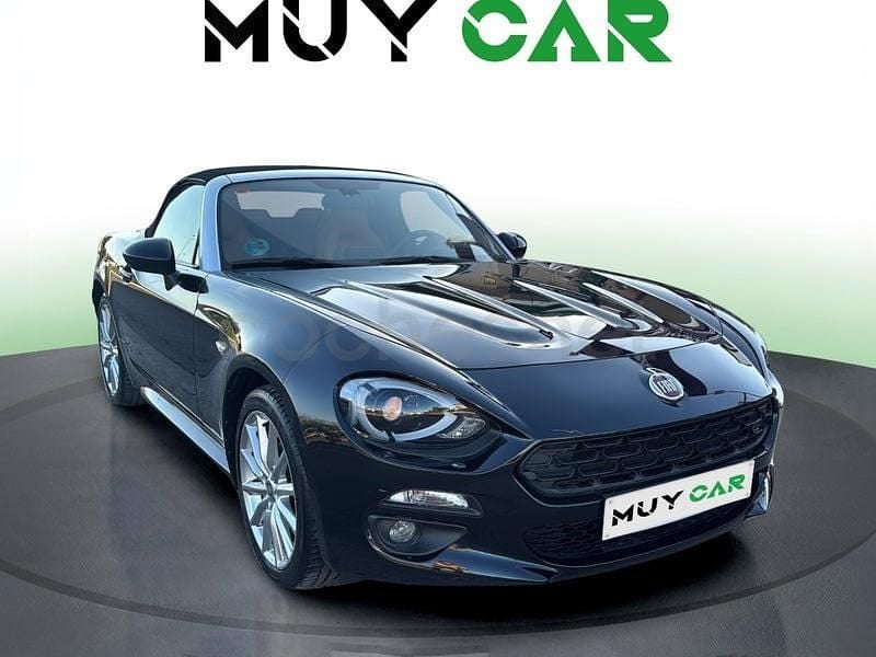 Usado Fiat 124 Spider Lusso 140 CV (102 kW) 2017 Negro Descapotable