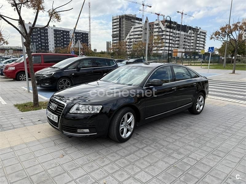 Usado Audi A6 245 CV (180 kW) 2012 Negro Familiar