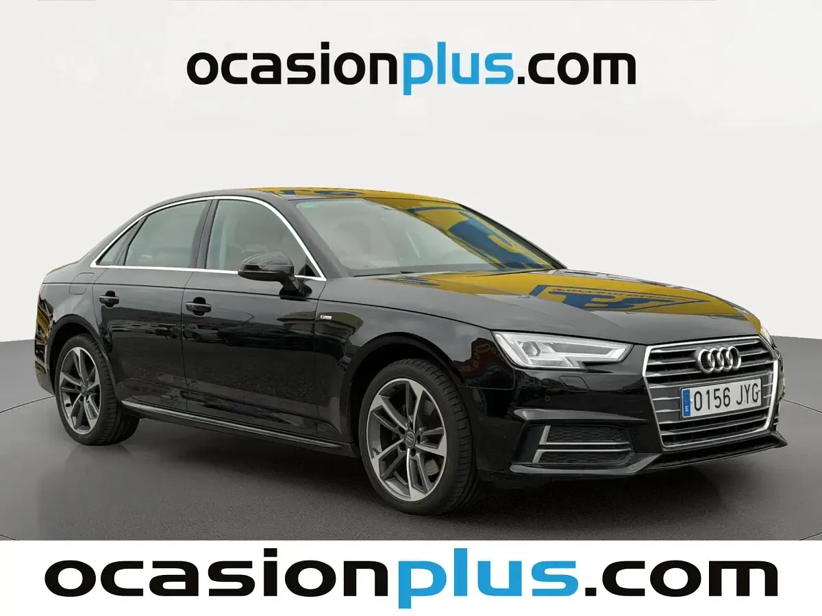 Usado Audi A4 S-Line 150 CV (110 kW) 2017 Negro Berlina