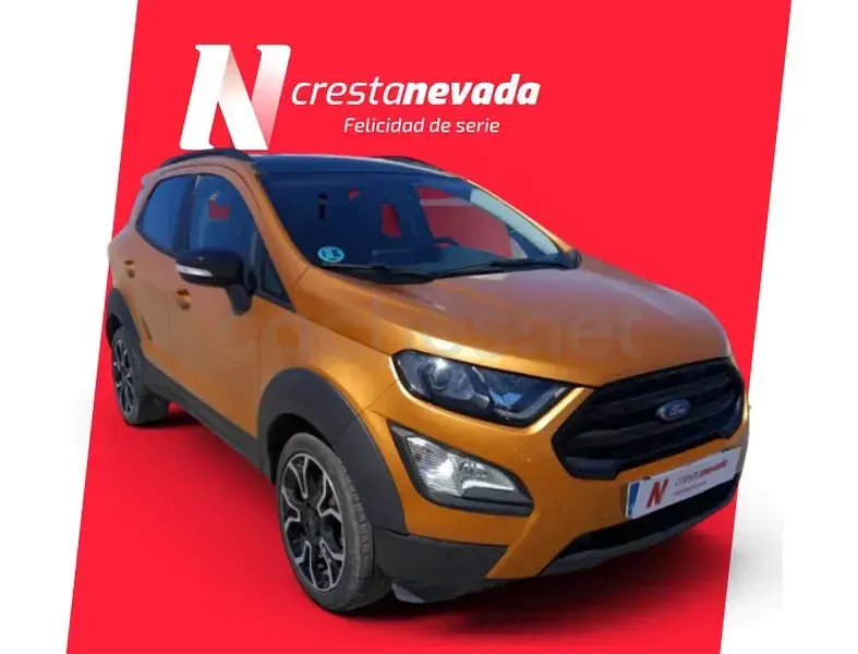 Usado Ford Ecosport Active 125 CV (91 kW) 2022 Naranja SUV