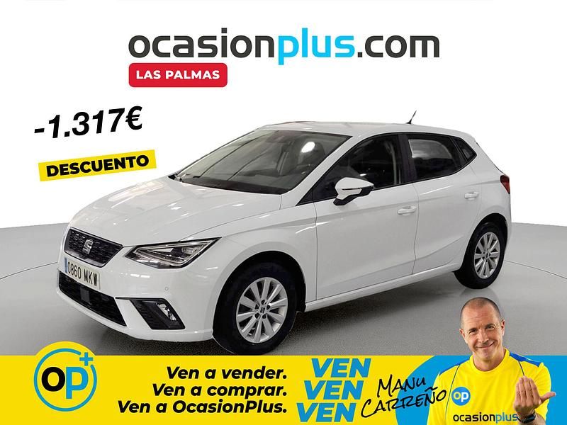 Usado Seat Ibiza Style 80 CV (58 kW) 2023 Blanco Utilitario