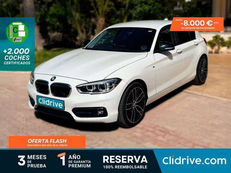 Blanco Usado 2017 BMW 118 Utilitario | 15.990 € (Un poco caro) - Imagen 1/3