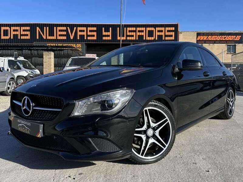 Negro Usado 2014 Mercedes CLA200 AMG line Coupe | 19.990 € (Precio justo) - Imagen 1/4