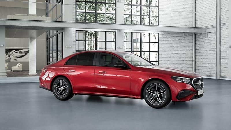 Nuevo Mercedes E200 204 CV (150 kW) 2025 Rojo Berlina