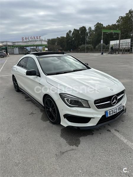Usado Mercedes CLA220 170 CV (125 kW) 2013 Blanco Berlina