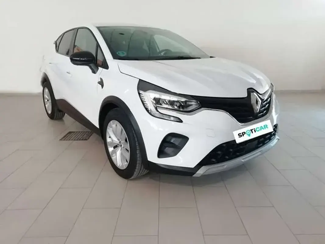 Usado Renault Captur Intens 91 CV (66 kW) 2021 Blanco SUV