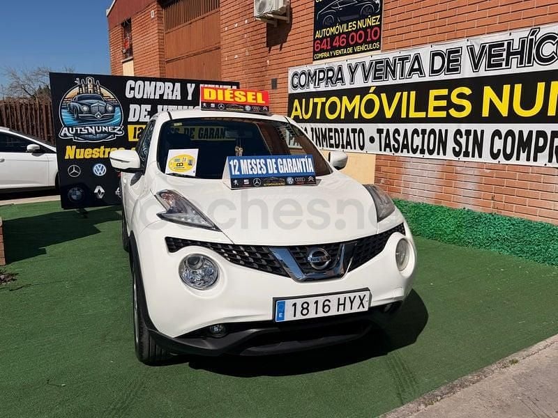 Usado Nissan Juke Acenta 110 CV (80 kW) 2014 Blanco SUV