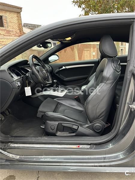 Usado Audi A5 S-Line 190 CV (139 kW) 2015 Gris / plata Coupe