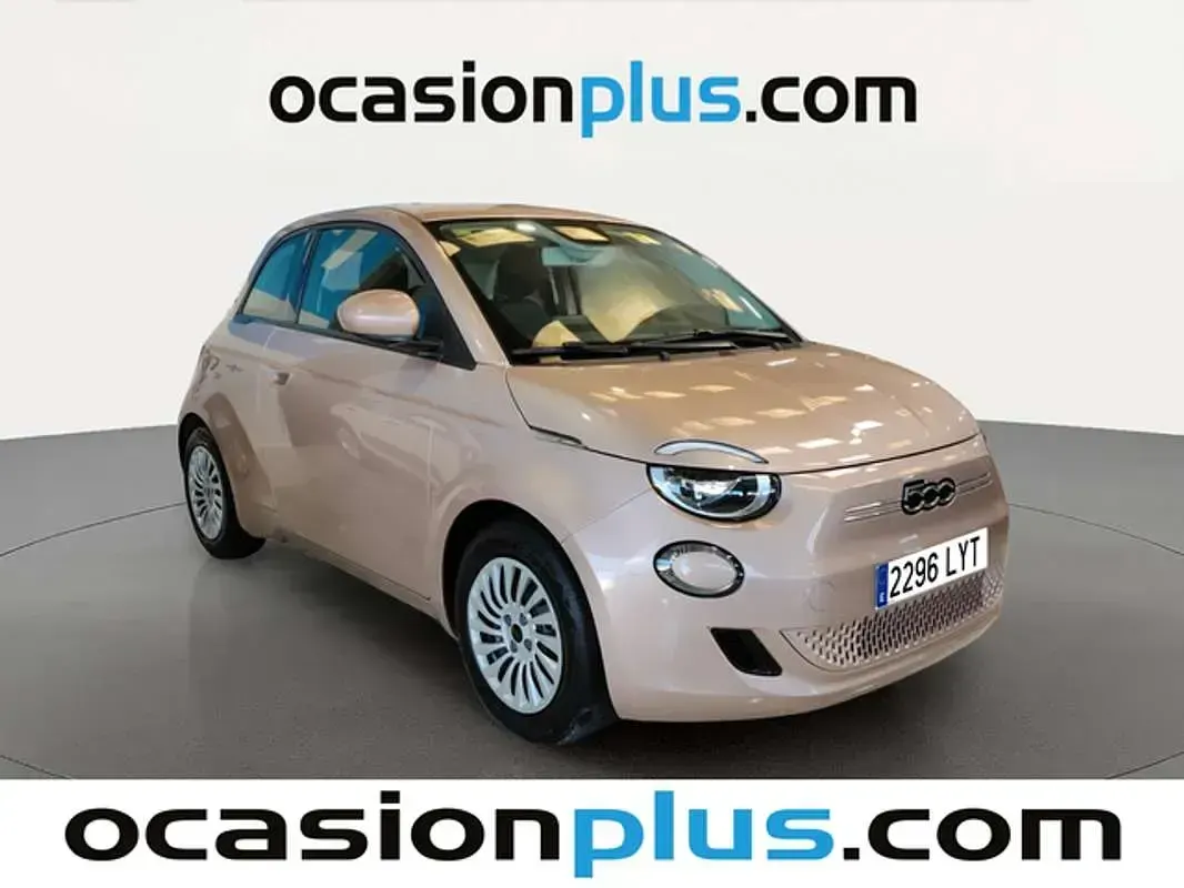 Usado Fiat 500e Icon 86 kW (118 CV) 2022 Rosa Utilitario
