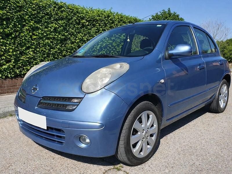 Usado Nissan Micra Acenta 88 CV (64 kW) 2007 Azul Berlina