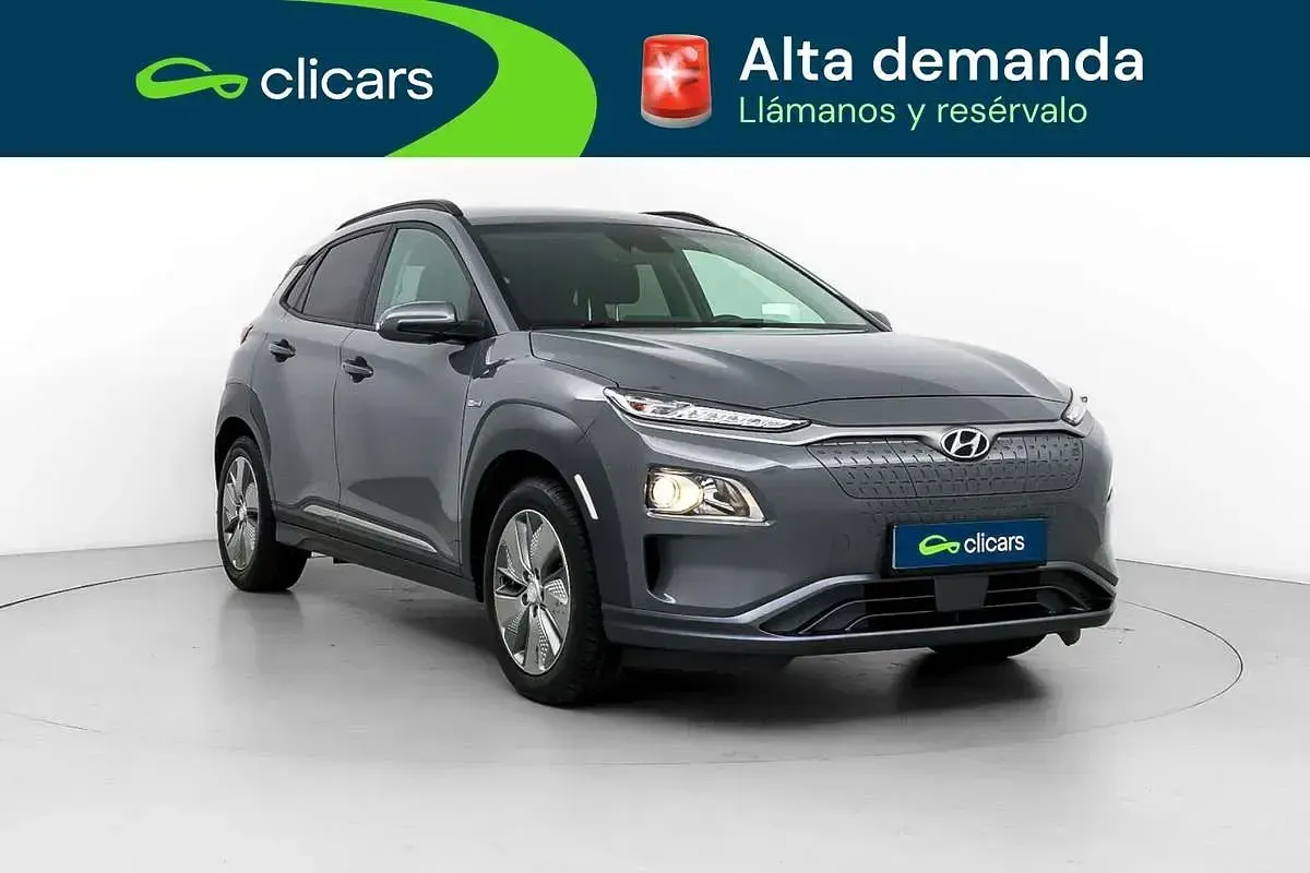 Usado Hyundai Kona 100 kW (136 CV) 2020 Gris SUV