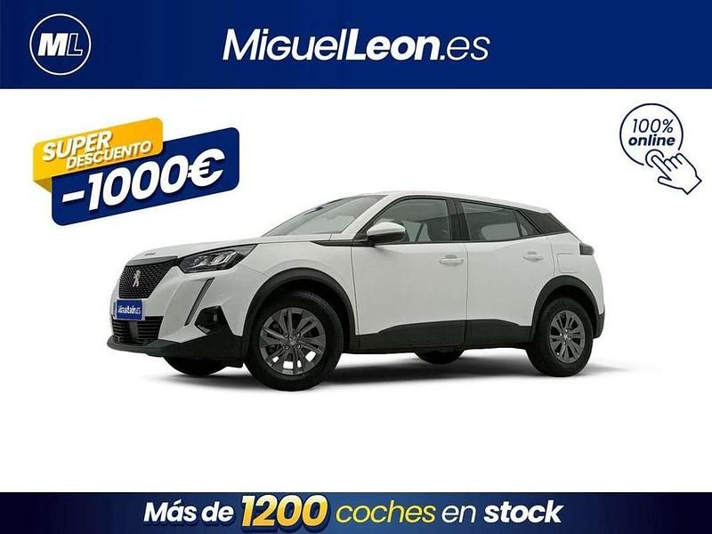 Blanco Usado 2021 Peugeot 2008 Active SUV | 13.985 € (Precio justo) - Imagen 1/3