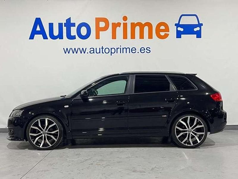 Usado Audi A3 Sportback Ambition 140 CV (102 kW) 2007 Negro Utilitario