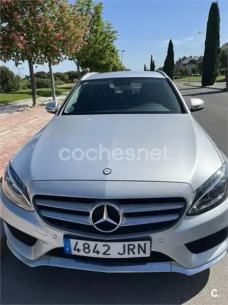 Usado Mercedes C220 170 CV (125 kW) 2016 Gris / plata Familiar