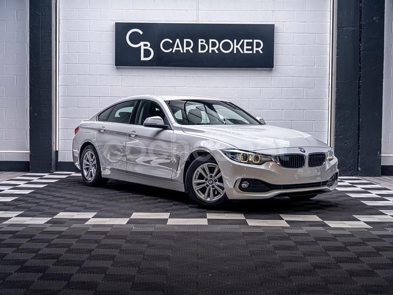 Blanco Usado 2018 BMW 420 Gran Coupé Sport Line Coupe | 21.200 € (Buen precio) - Imagen 1/4