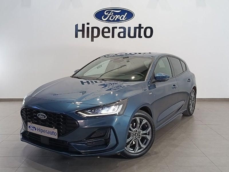 Usado Ford Focus ST-Line 125 CV (91 kW) 2023 Azul Berlina