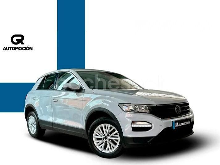 Gris / plata Usado 2021 VW T-Roc Advance SUV | 16.990 € (Buen precio) - Imagen 1/4