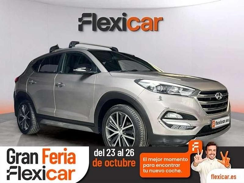 Marrón Usado 2018 Hyundai Tucson GO! SUV | 17.890 € (Precio justo) - Imagen 1/4