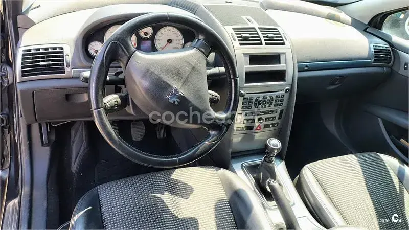 Usado Peugeot 407 Sport 136 CV (100 kW) 2006 Negro Berlina