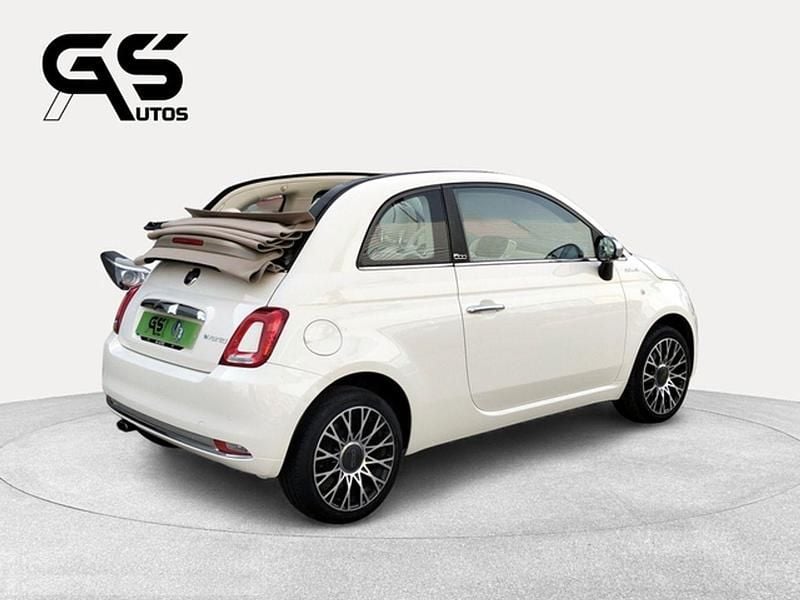 Usado Fiat 500C Dolcevita 70 CV (51 kW) 2022 Blanco Descapotable