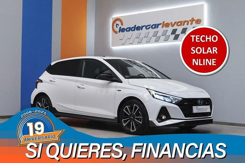 Blanco Usado 2023 Hyundai i20 N Line Berlina | 19.900 € (Buen precio) - Imagen 1/4