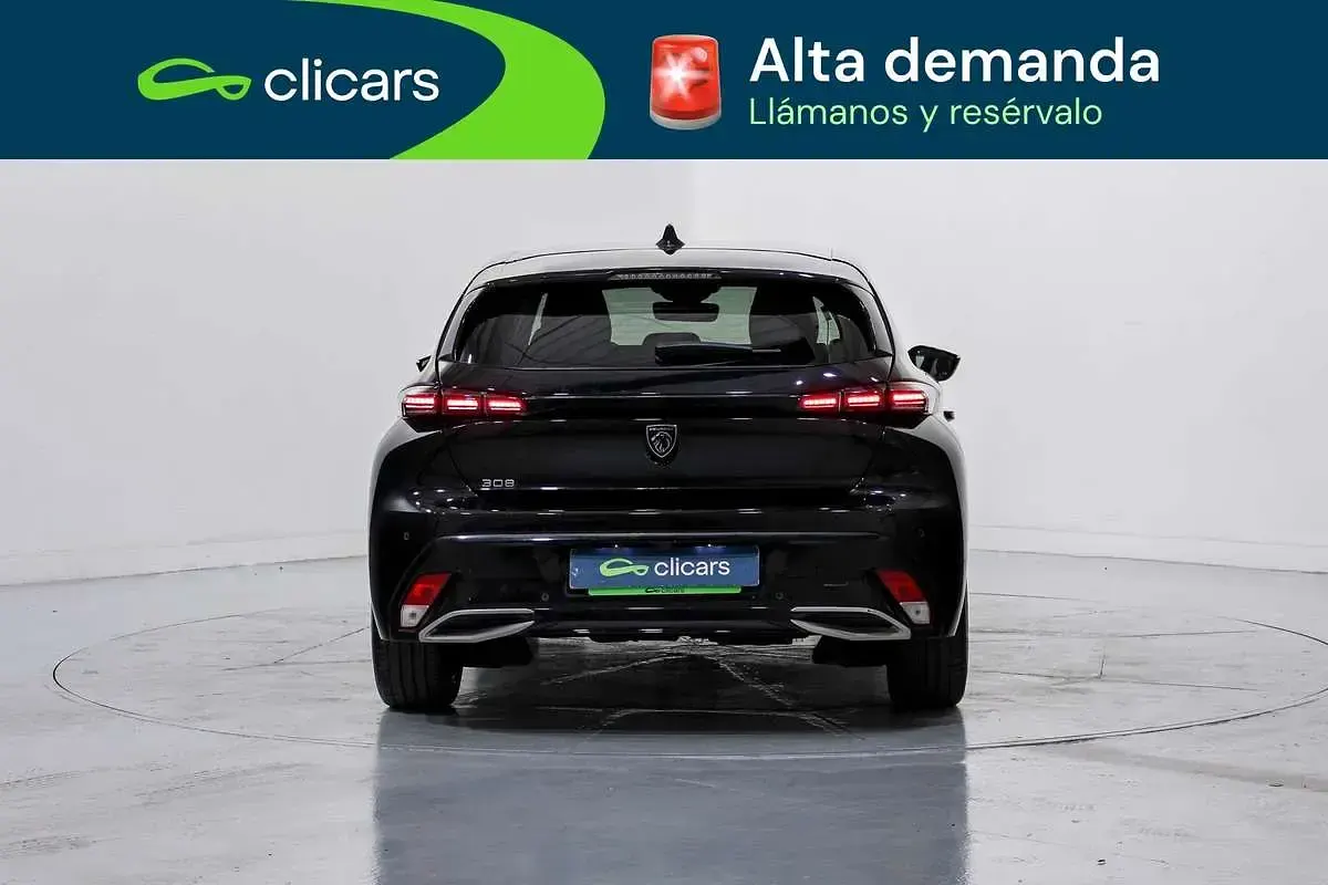 Usado Peugeot 308 Allure 131 CV (96 kW) 2023 Negro Utilitario