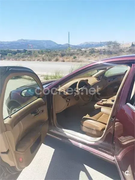 Usado Mercedes S320 235 CV (172 kW) 2008 Granate Berlina
