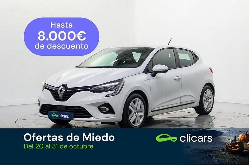 Blanco Usado 2021 Renault Clio V Intens Berlina | 14.990 € (Precio justo) - Imagen 1/4