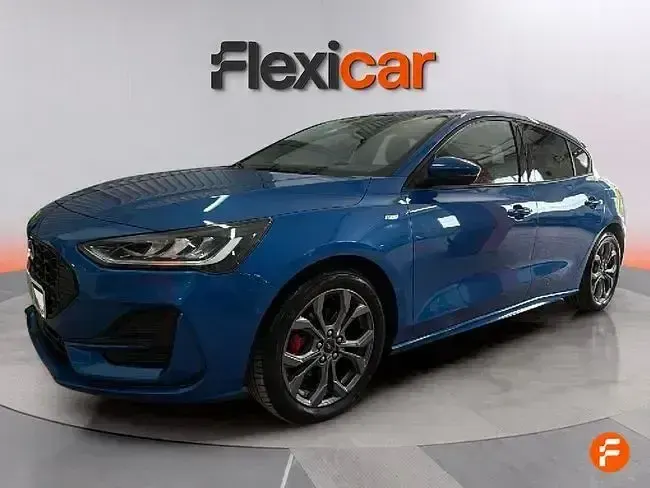Usado Ford Focus ST-Line 125 CV (91 kW) 2022 Azul Berlina