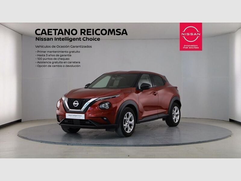 Rojo (sólido) Usado 2021 Nissan Juke N-Connecta SUV | 18.990 € (Un poco caro) - Imagen 1/4