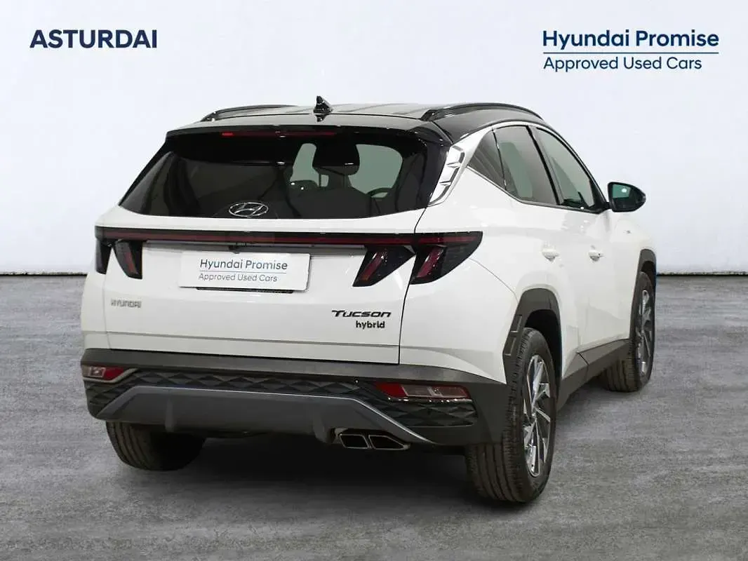Usado Hyundai Tucson 150 CV (110 kW) 2021 Blanco SUV