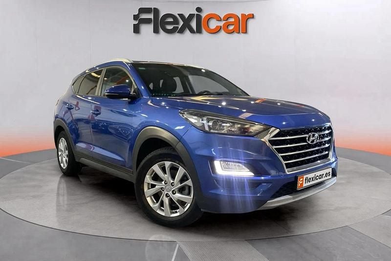 Azul Usado 2019 Hyundai Tucson SUV | 17.470 € (Precio justo) - Imagen 1/4