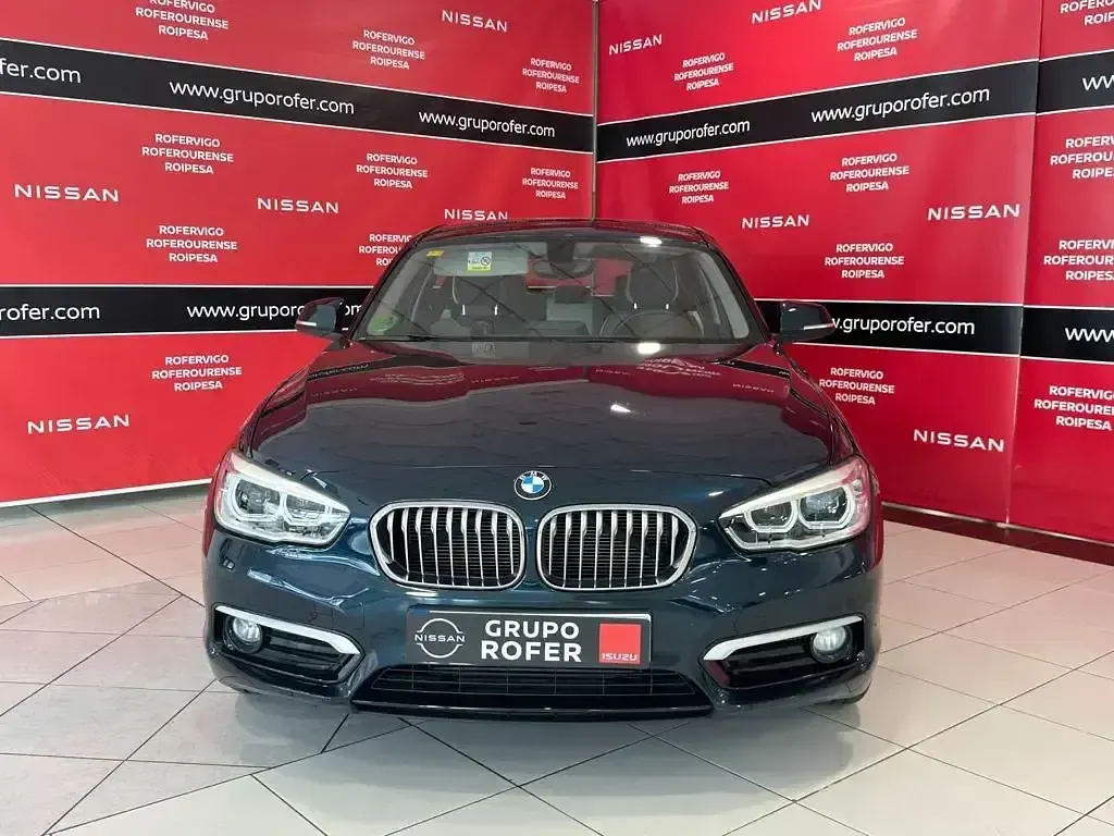 Usado BMW 116 116 CV (85 kW) 2016 Azul Utilitario
