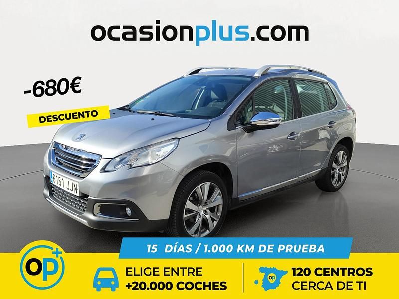 Gris Usado 2015 Peugeot 2008 Allure SUV | 9190 € (Buen precio) - Imagen 1/4