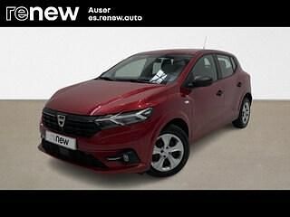 Rojo Usado 2021 Dacia Sandero Essentiel Utilitario | 13.350 € (Precio justo) - Imagen 1/4