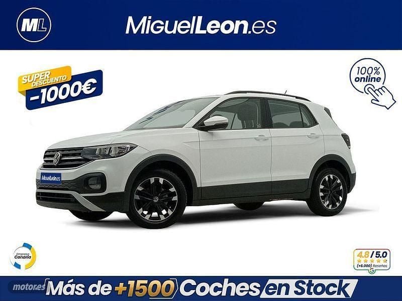 Blanco Usado 2022 VW T-Cross Edition SUV | 15.985 € (Precio justo) - Imagen 1/3