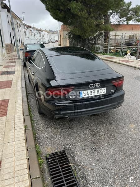 Usado Audi A7 Sportback S-Line 272 CV (200 kW) 2016 Negro Utilitario